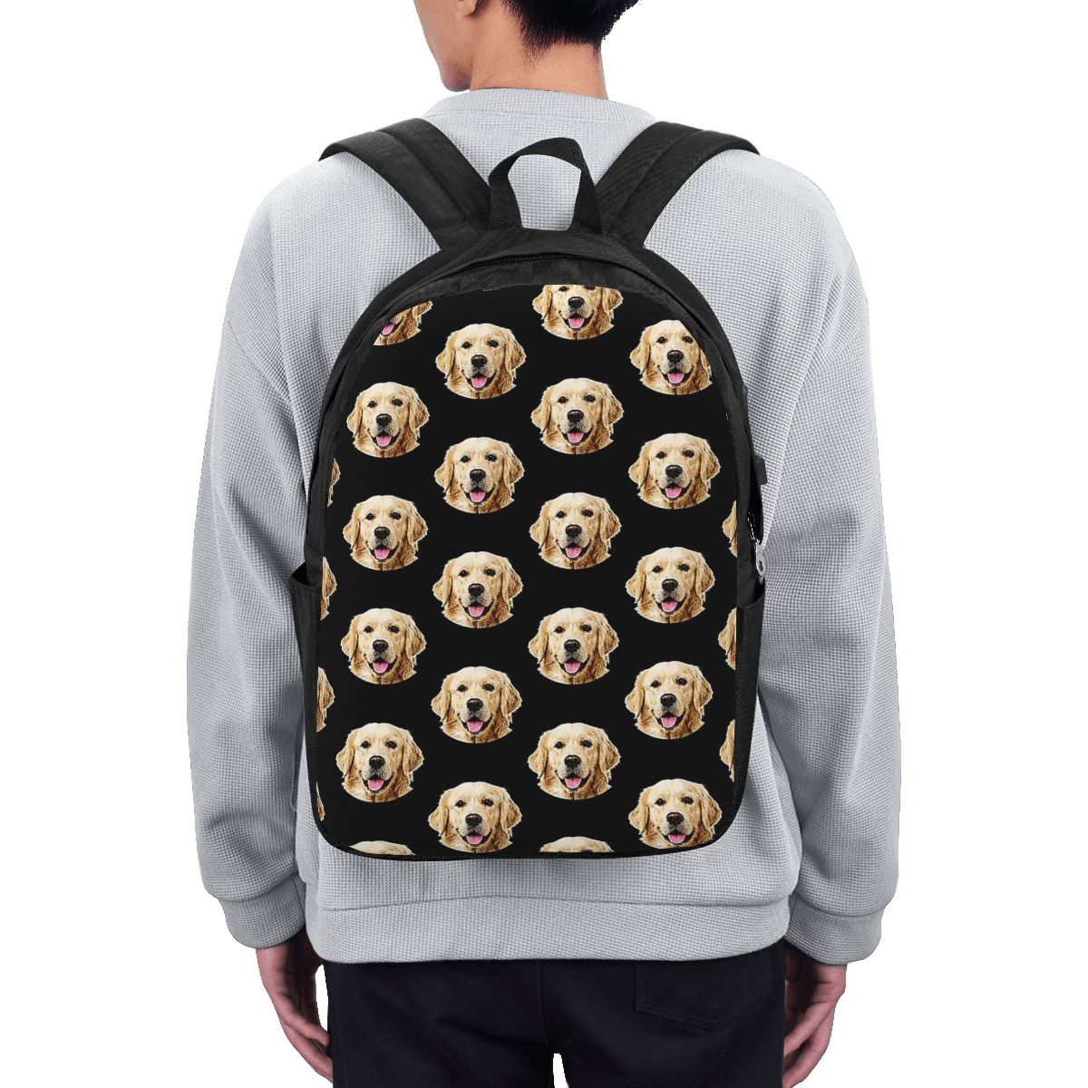 Lustiger Rucksack mit goldenem – Laptop Bag Bewertung und Preis
