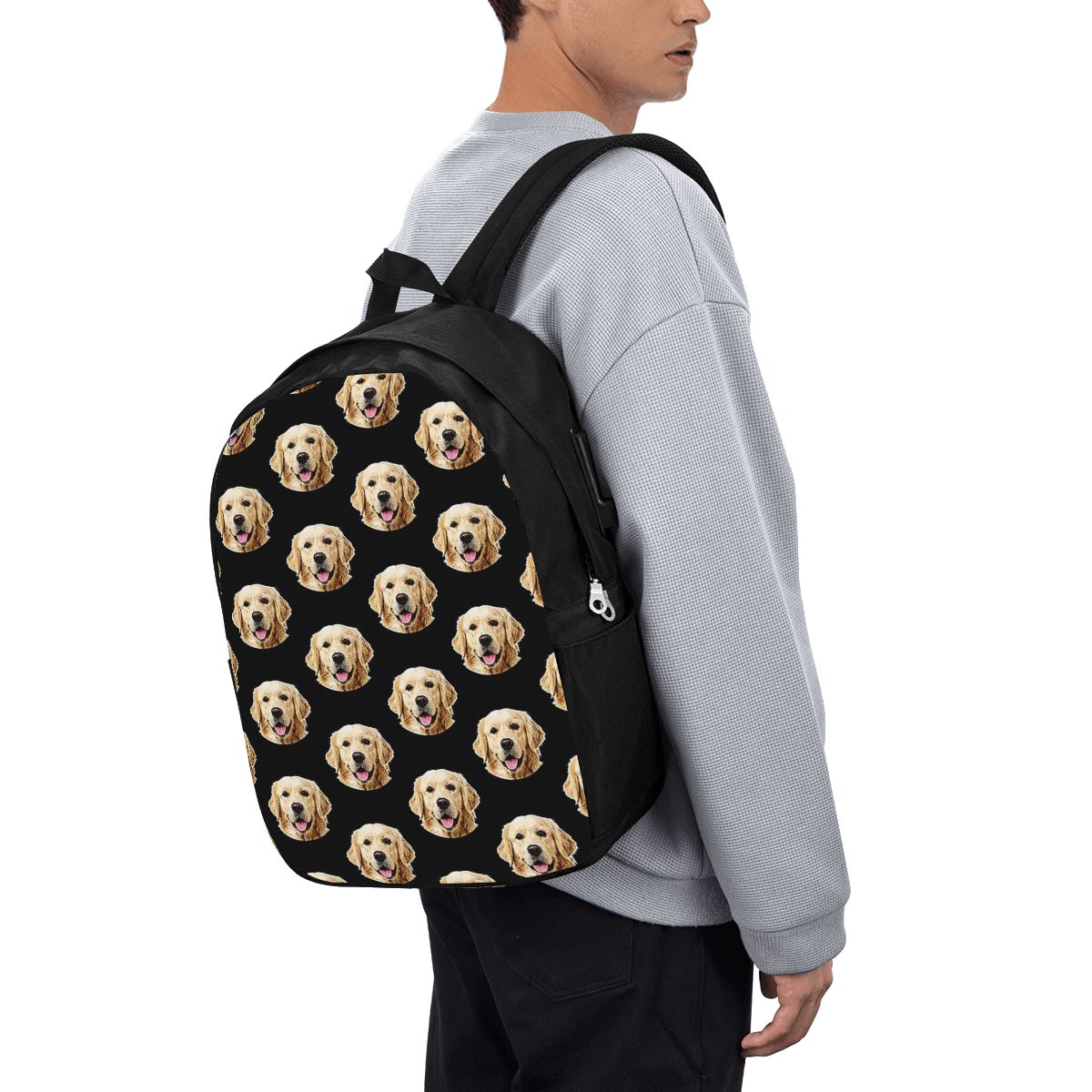 Lustiger Rucksack mit goldenem – Laptop Bag Bewertung und Preis