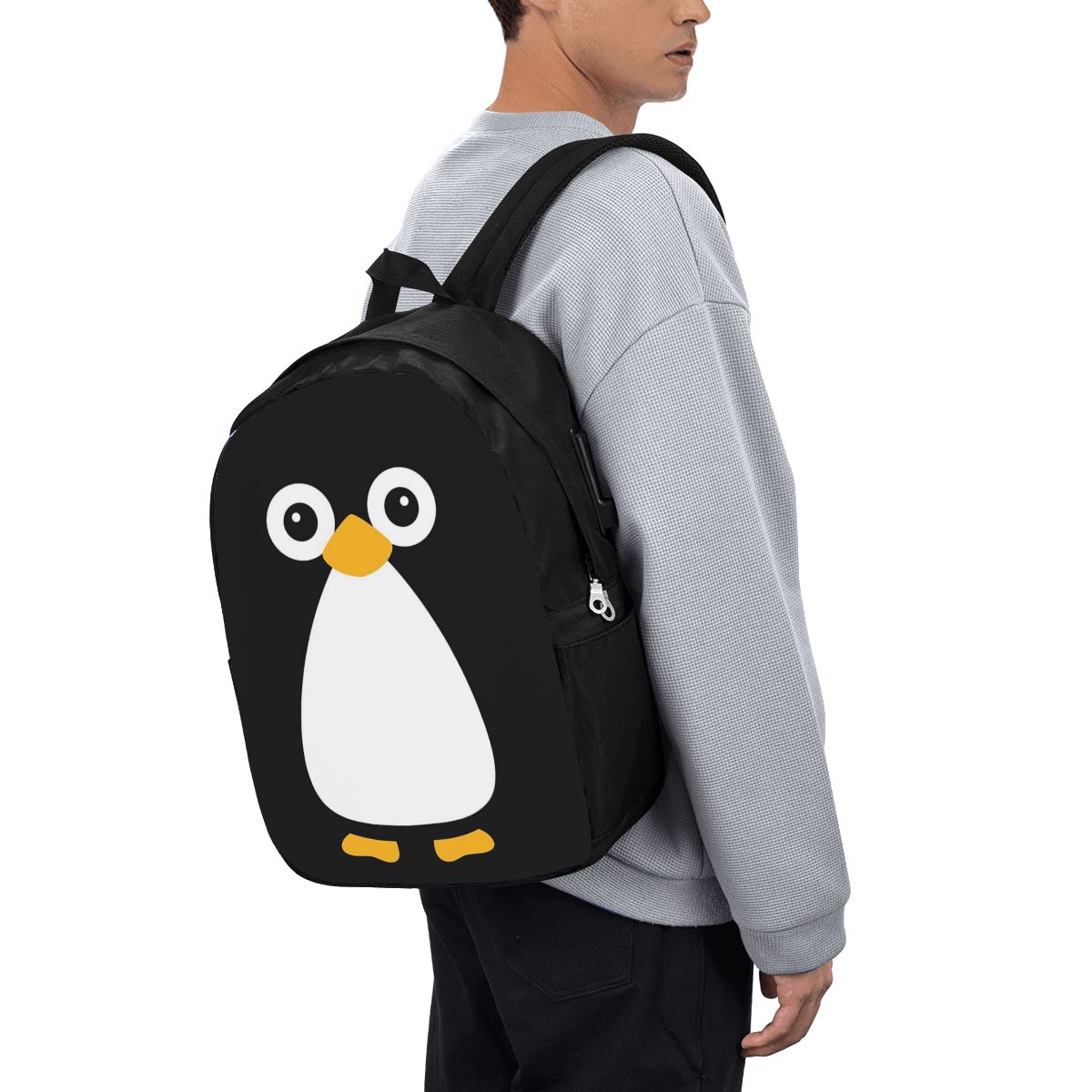 Niedlicher Vektor-Pinguin-Ruck – Laptop Bag Bewertung und Preis